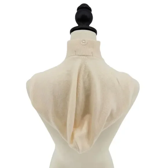 Quince Scuba Dickey Jacket in Navy Blue Cashmere Dickey Blazer Insert Size Small - Picture 14 of 16